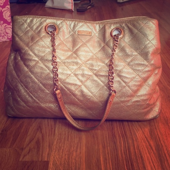Kate Spade Purse Gold - Picture 1 of 4